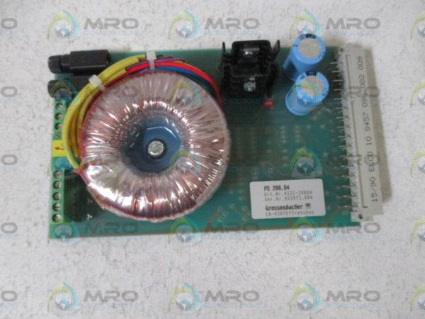 GROSSENBANCHER 4331-28804 BOARD  UNMP