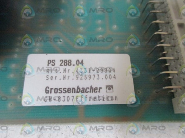 GROSSENBANCHER 4331-28804 BOARD  UNMP