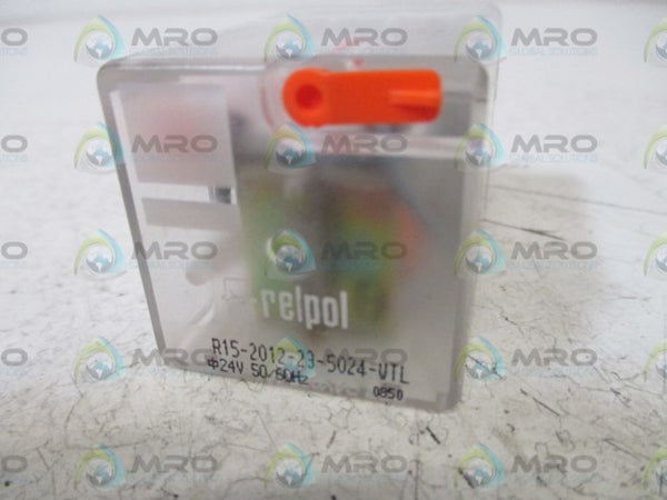 LOT OF 3 RELPOL R15-2012-23-5124-WTL RELAY  UNMP