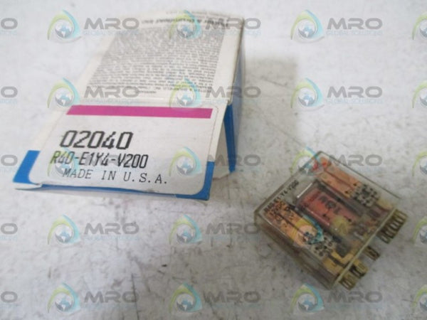 POTTER & BRUMFIELD R40-E1Y4-V200 RELAY NSMP