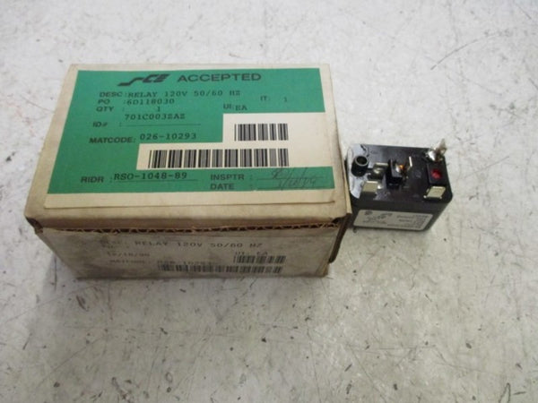 SCE ACCEPTED 701C003ZAZ RELAY NSMP