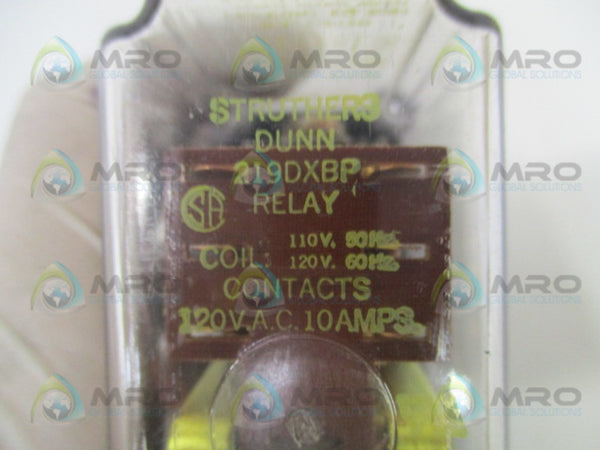 STRUTHERS-DUNN 219DXBP RELAY 120V NSNP