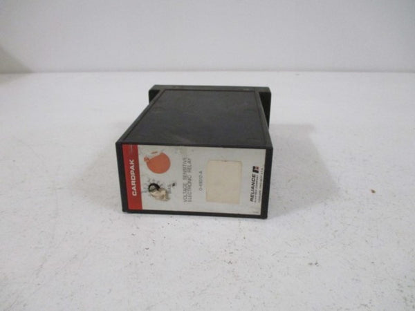 RELIANCE ELECTRIC CARDPAK 0-49012-A VOLTAGE SENSITIVE ELECTRONIC RELAY UNMP