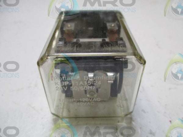 POTTER & BRUMFIELD KUP-11A15-24 RELAY 24V NSNP