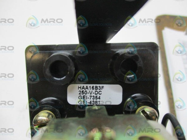 GENERAL ELECTRIC HAA16B3F RELAY NSMP