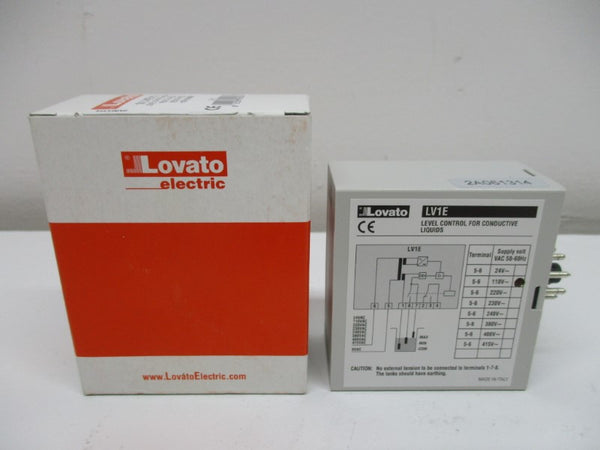 LOVATO LV1E LEVEL CONTROL RELAY 110V NSMP