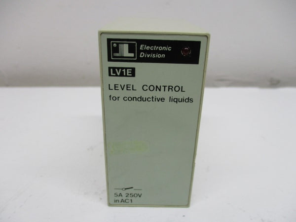 ELECTRONIC DIVISION LV1E LEVEL CONTROL RELAY 250V 5A UNMP