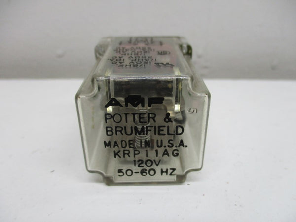 POTTER & BRUMFIELD KRP11AG RELAY 250VAC 10A UNMP