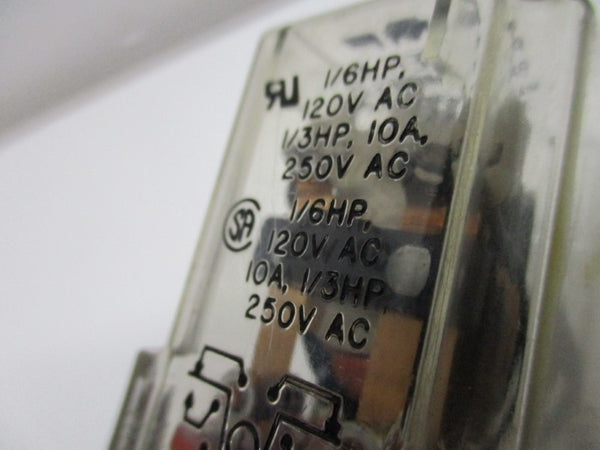 POTTER & BRUMFIELD KRP11AG RELAY 250VAC 10A UNMP