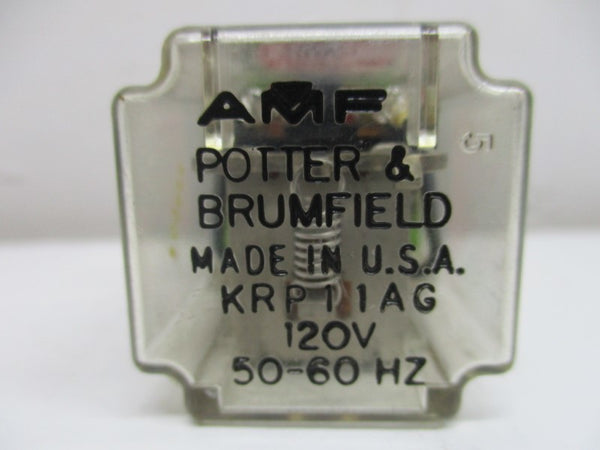 POTTER & BRUMFIELD KRP11AG RELAY 250VAC 10A UNMP