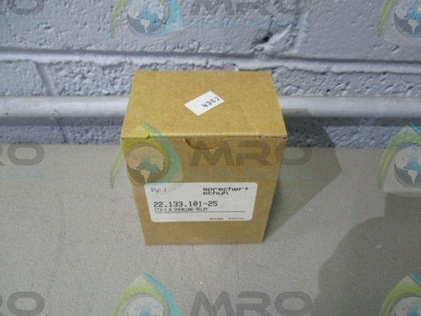 SPRECHER+SCHUH CT3-1.0 OVERLOAD RELAY NSMP
