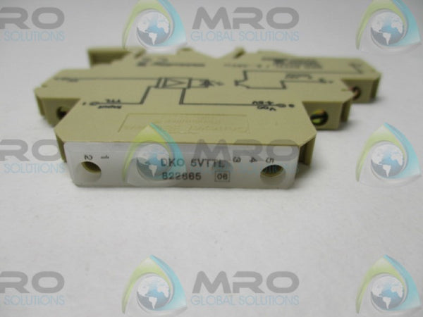 WEIDMULLER DKO5VTTL TERMINAL BLOCK OPTOCOUPLER NSNP