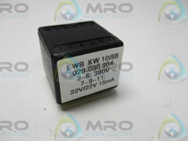 EWB 029.030 904 RELAY 22V/380V  NSNP