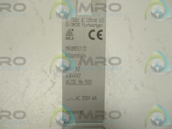 E.DOLD&SOHNE MK8852.12 RELAY MODULE 250V  NSNP