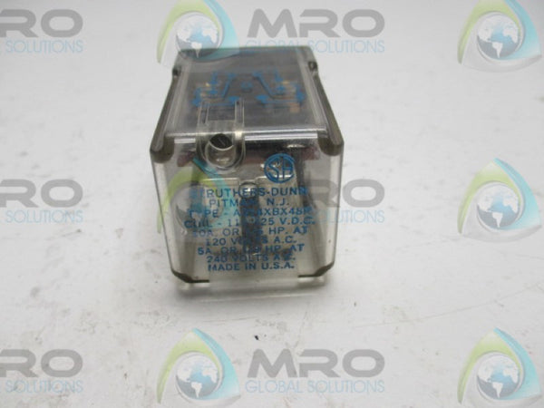 STRUTHERS-DUNN A314XBX48P RELAY 110-125VDC  UNMP