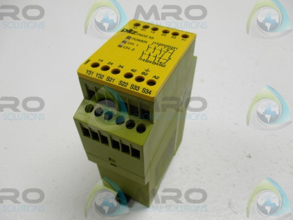 PILZ PNOZX324VAC/24VACDC3N/01N/C1S0 SAFETY RELAY   UNMP