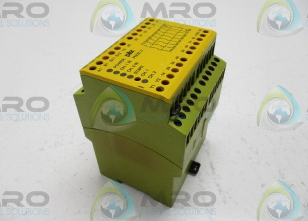 PILZ PNOZ1124VAC/24VDC7S10 774080 SAFETY RELAY 24VDC 230VAC  UNMP