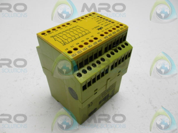 PILZ PNOZ1124VAC/24VDC7S10 774080 SAFETY RELAY 24VDC 230VAC  UNMP