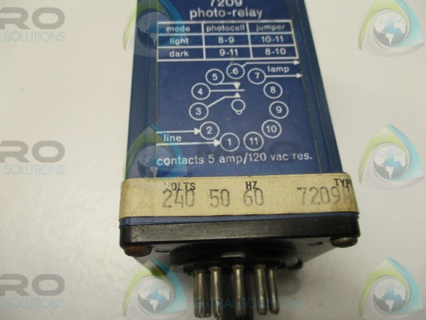 AUTOMATIC TIMING & CONTROL 7209A1R1X PHOTO-RELAY 240V  UNMP