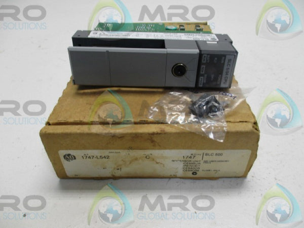ALLEN BRADLEY 1747-L542 SER. C F/W 5 (NO BATTERY) NSMP