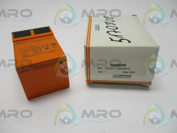 CROUZET LWRS2 MONITORING RELAY 200-500V  NSMP