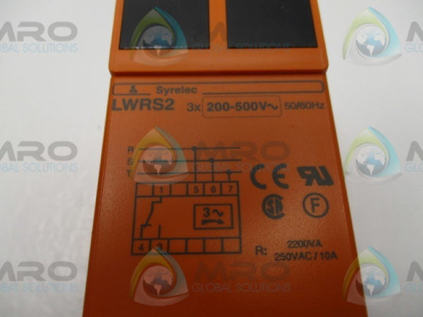 CROUZET LWRS2 MONITORING RELAY 200-500V  NSMP
