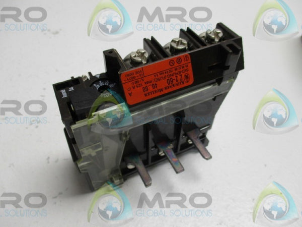 KLOCKNER MOELLER Z2-60 BIMETAL RELAY 40-60A  NSMP