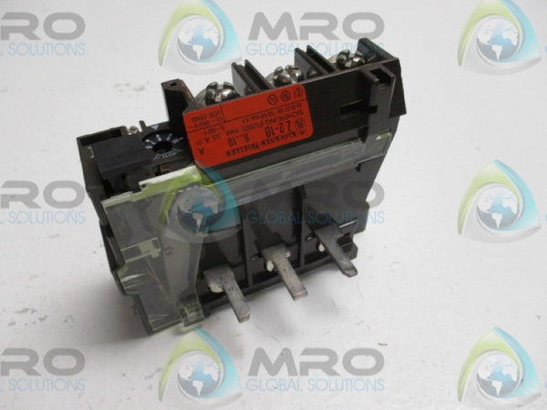 KLOCKNER MOELLER Z2-10 BIMETAL RELAY 6-10A  NSMP