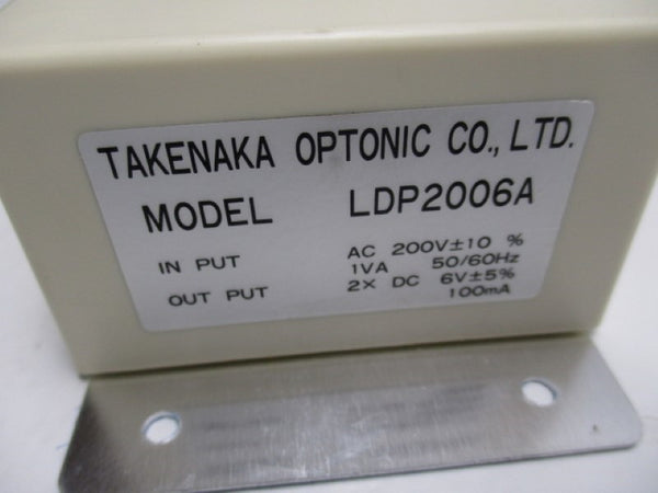 TAKENAKA OPTONIC LDP2006A POWER SUPPLY UNMP