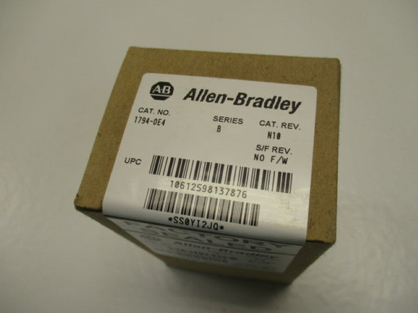 ALLEN BRADLEY 1794-OE4 SER. B ANALOG OUPUT MODULE DATE: 2010 NSFS