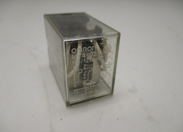 OMRON MY4-02 RELAY 110/120VAC UNMP