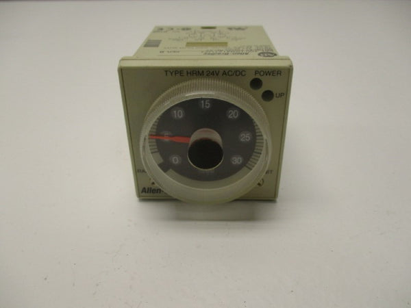 ALLEN BRADLEY 700-HRM12TU24 DIAL TIMING RELAY SER. B UNMP