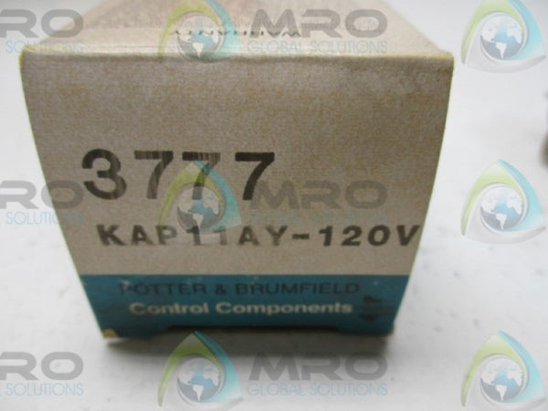POTTER&BRUMFIELD KAP-11AY-120 RELAY 120V NSMP