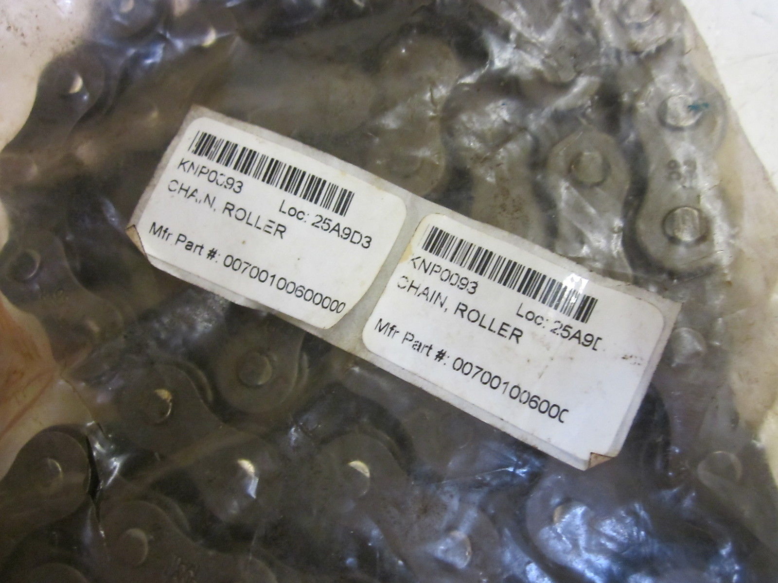 INDUSTRIAL MRO 00700100600000 ROLLER CHAIN * NEW IN FACTORY BAG *