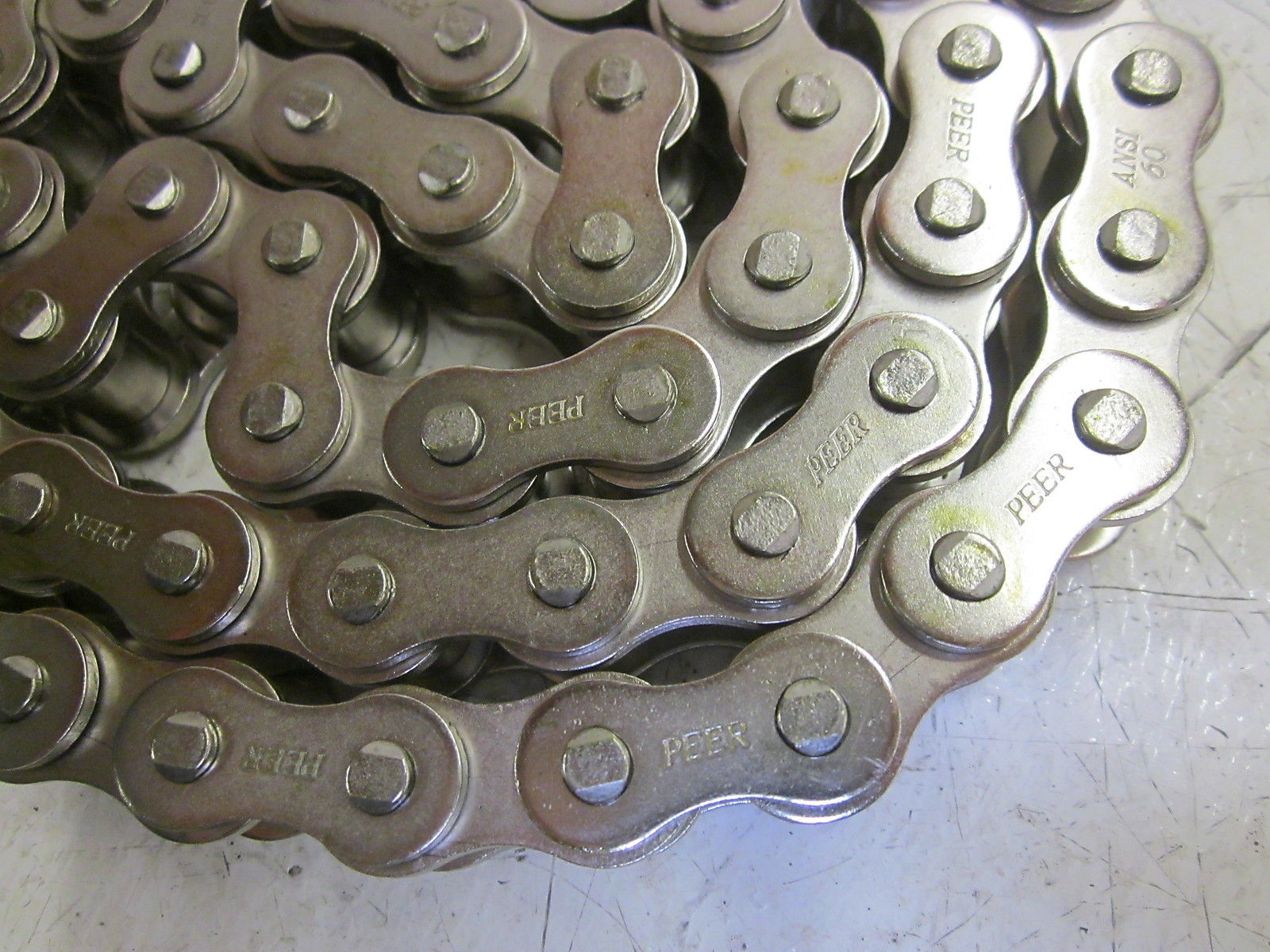 INDUSTRIAL MRO 00700100600000 ROLLER CHAIN (AS PICTURED) * NEW IN FACTORY BAG *