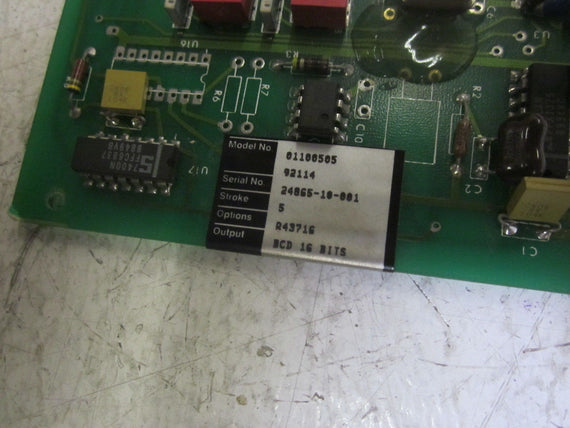 01100505 CIRCUIT BOARD  UNMP