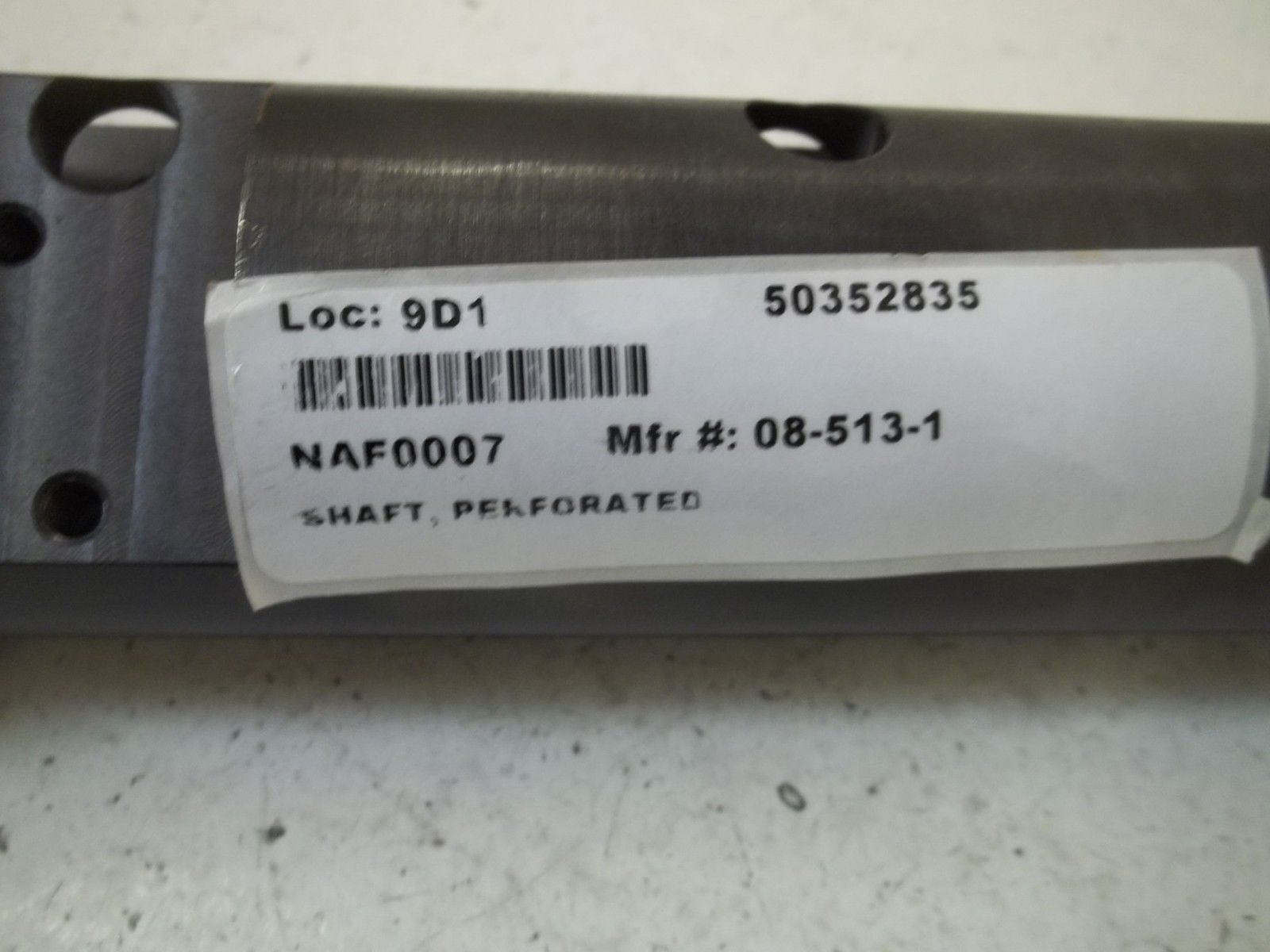 08-513-1 SHAFT, PERFORATED NSNP