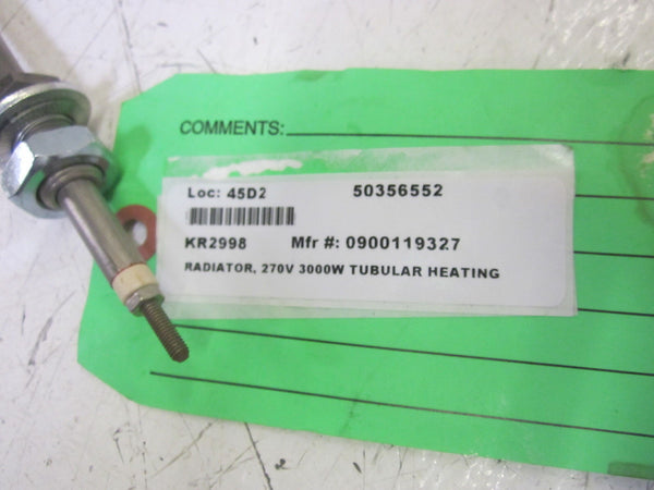 0900119327 RATIATOR TUBULAR HEATING 270V 3000WNSNP