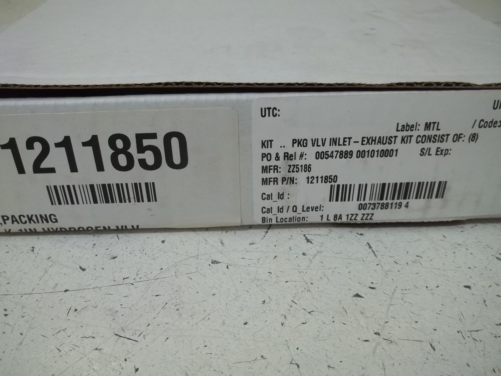 1211850 KIT *NEW IN A  BOX*