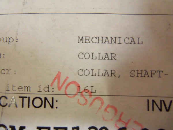 16L COLLAR, SHAFT NSNP