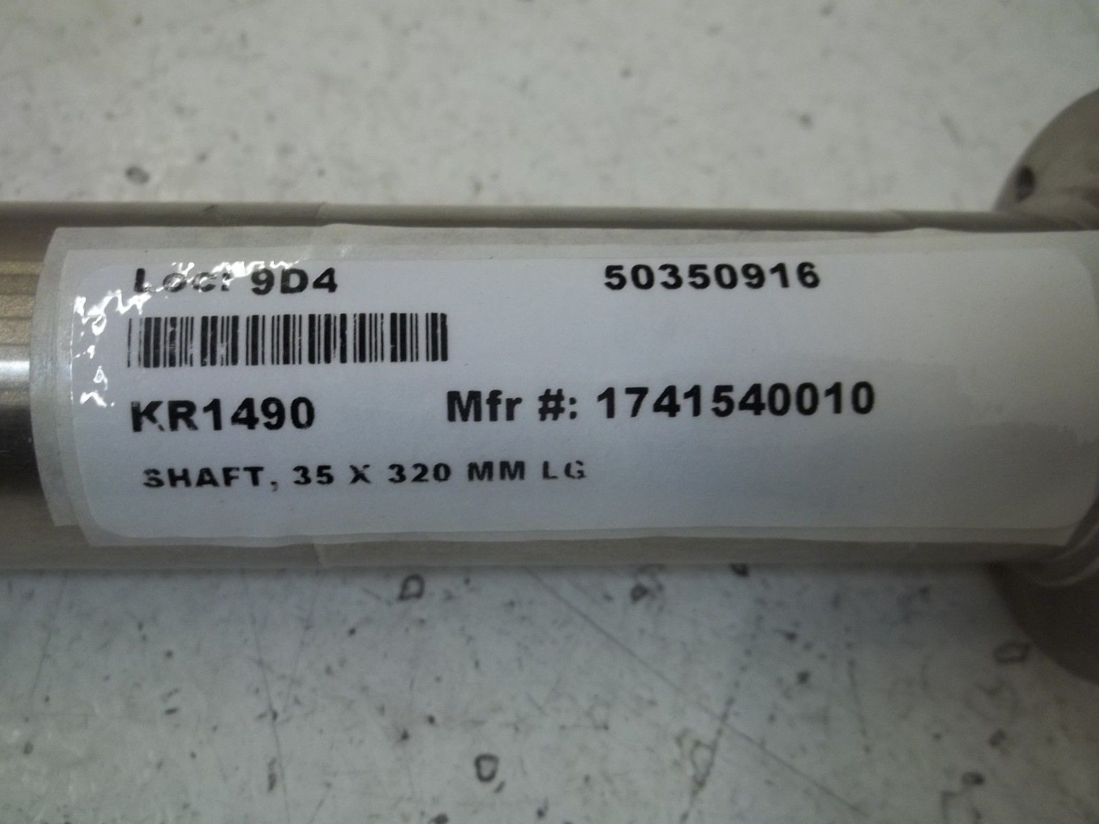 1741540010 SHAFT, 35 X 320 MM LG NSNP