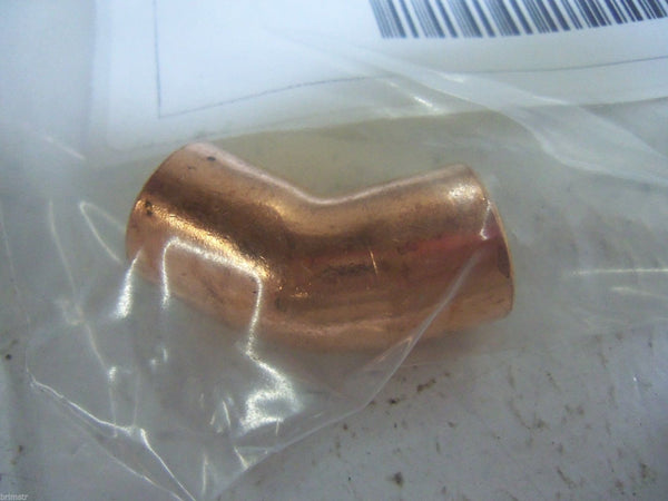 1970 3541 FITTINGS, ELBOW COPPER 45 DEGREE 1/2" C&C SIZE NSNP