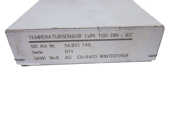 1XPT TEMPERATURE SENSOR 54.951 140 SERIE D11 NSMP