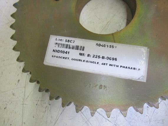 225B0696 DOUBLE SPROCKET *USED*