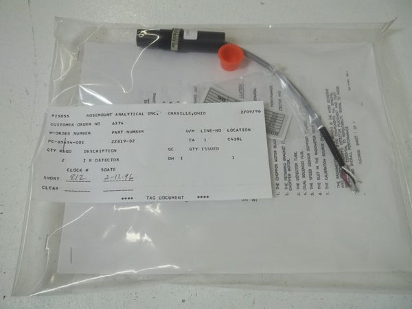 22819-02 INFRARED DETECTOR UNMP