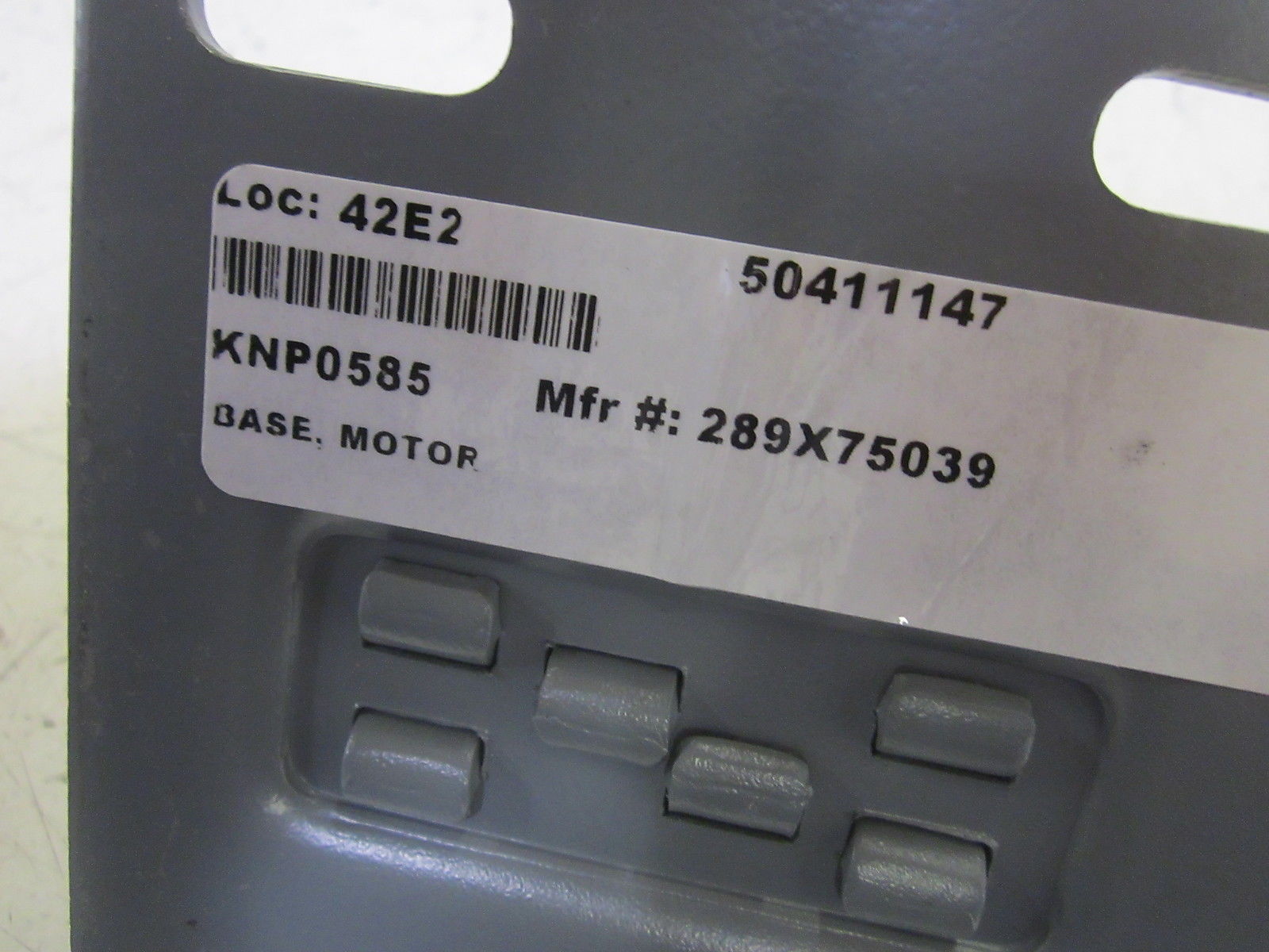 289X75039 BASE, MOTOR  NSNP