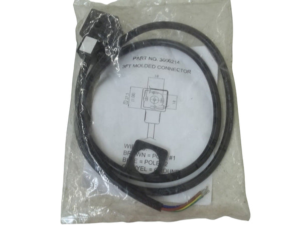 3000214 3FT MOLDED CONNECTOR NSMP