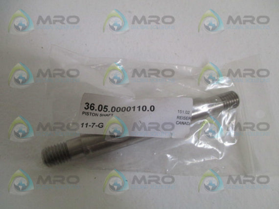 INDUSTRIAL MRO 36.05.0000110.0 PISTON SHAFT *NEW NO BOX*