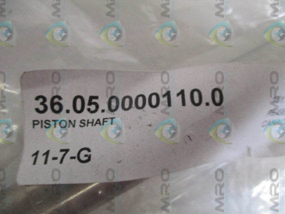INDUSTRIAL MRO 36.05.0000110.0 PISTON SHAFT *NEW NO BOX*