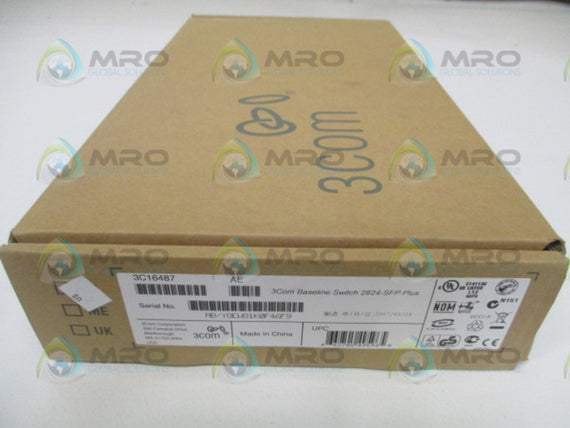 3COM 3C16487 2824-SFP PLUS BASELINE SWITCH NSMP